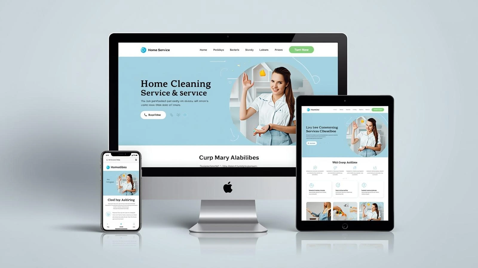 Home Cleaning Website