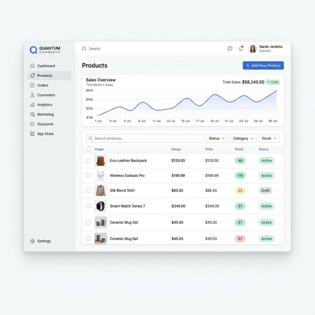 Manual E-commerce Management